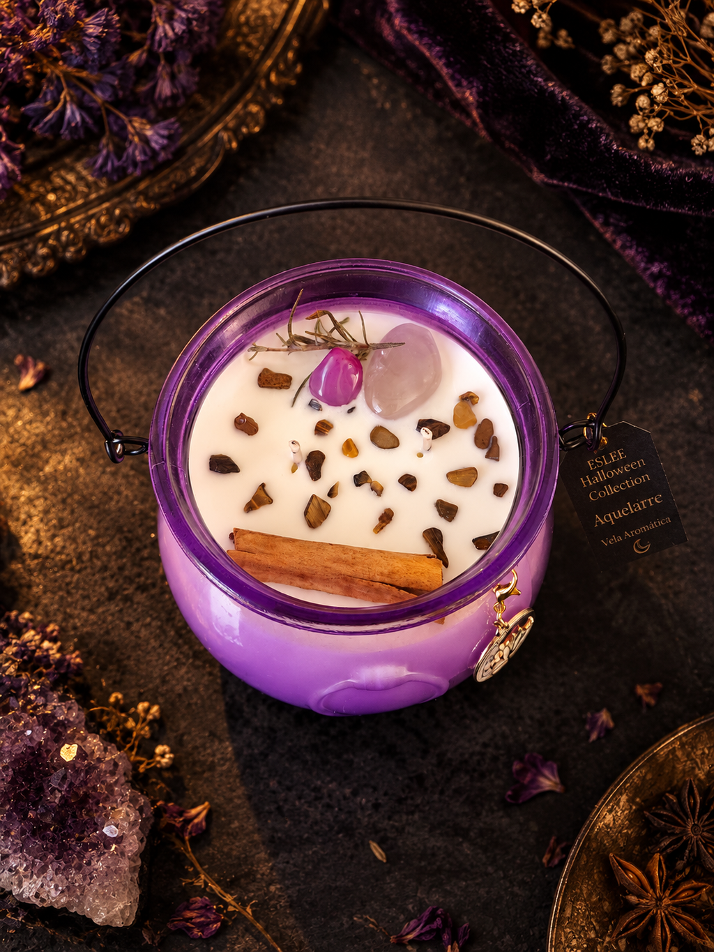Caldero Aquelarre · Vela Aromática de Soya · 350 g