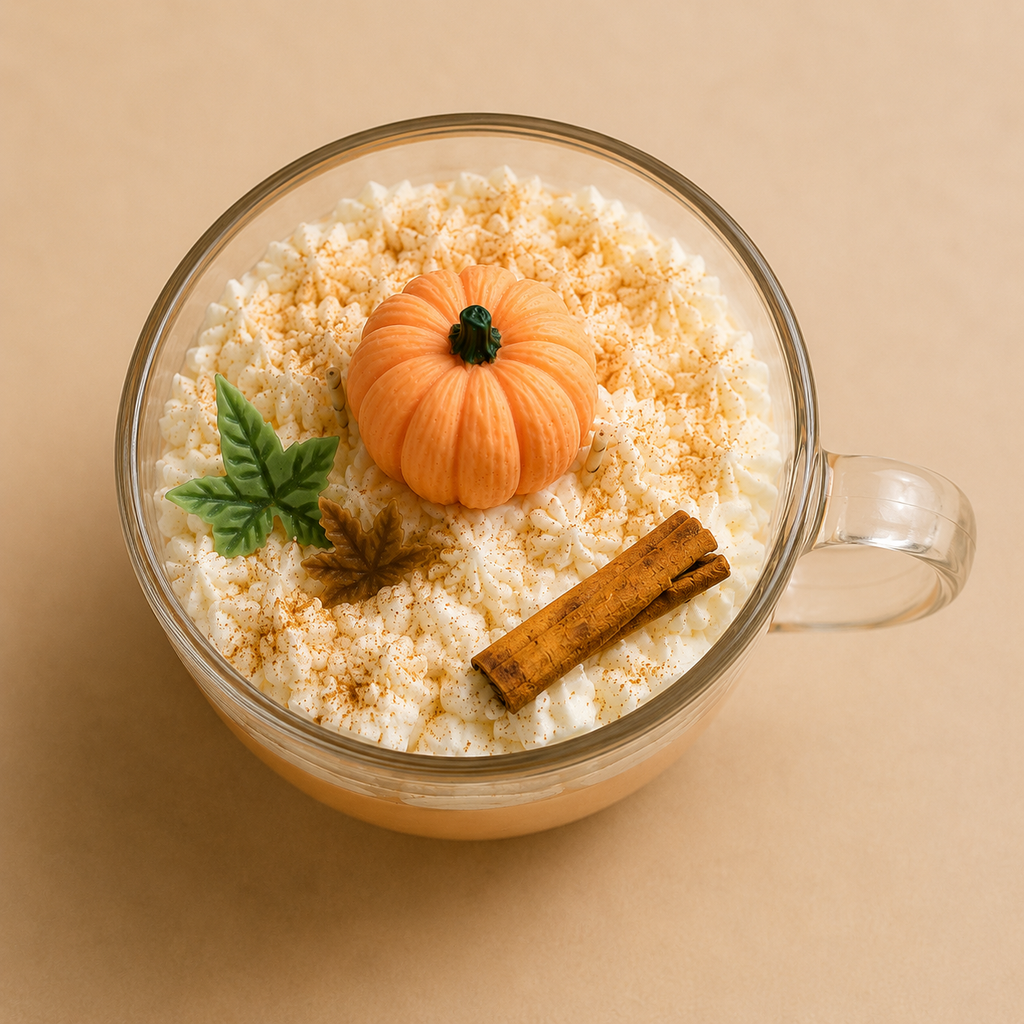 Pumpkin Spice Latte · Vela Aromática de Soya · 390 g
