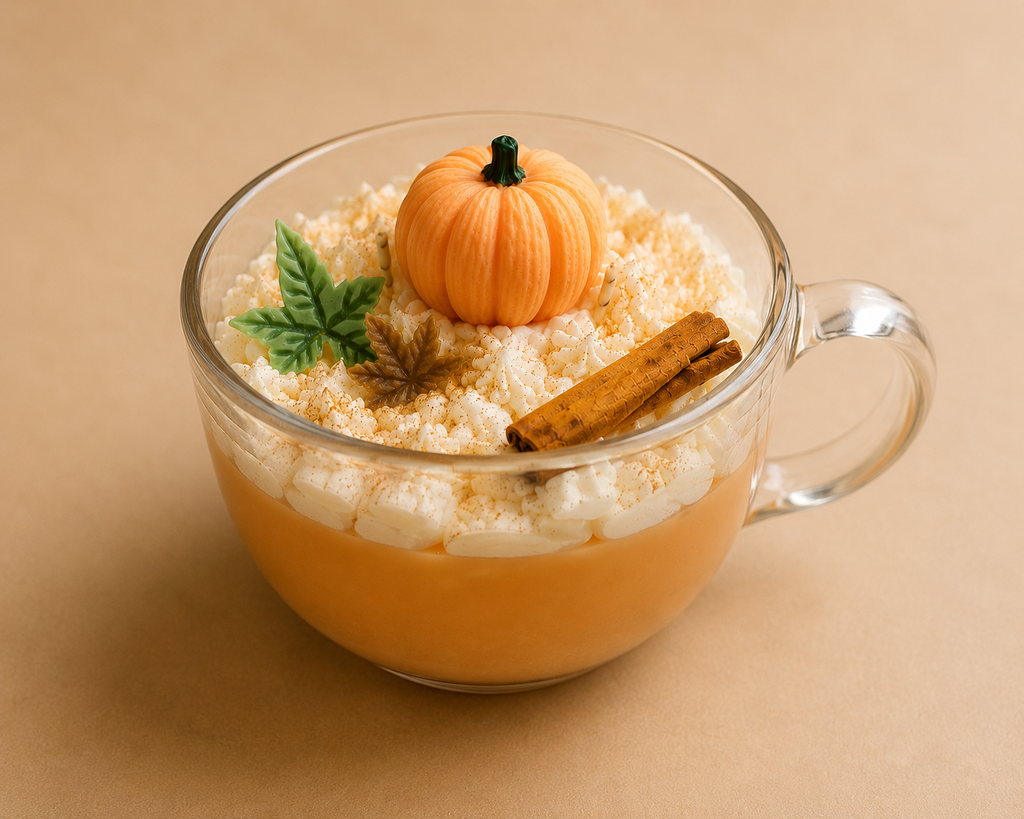 Pumpkin Spice Latte · Vela Aromática de Soya · 390 g