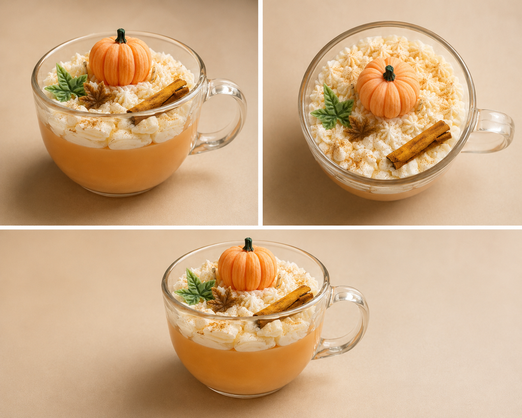 Pumpkin Spice Latte · Vela Aromática de Soya · 390 g