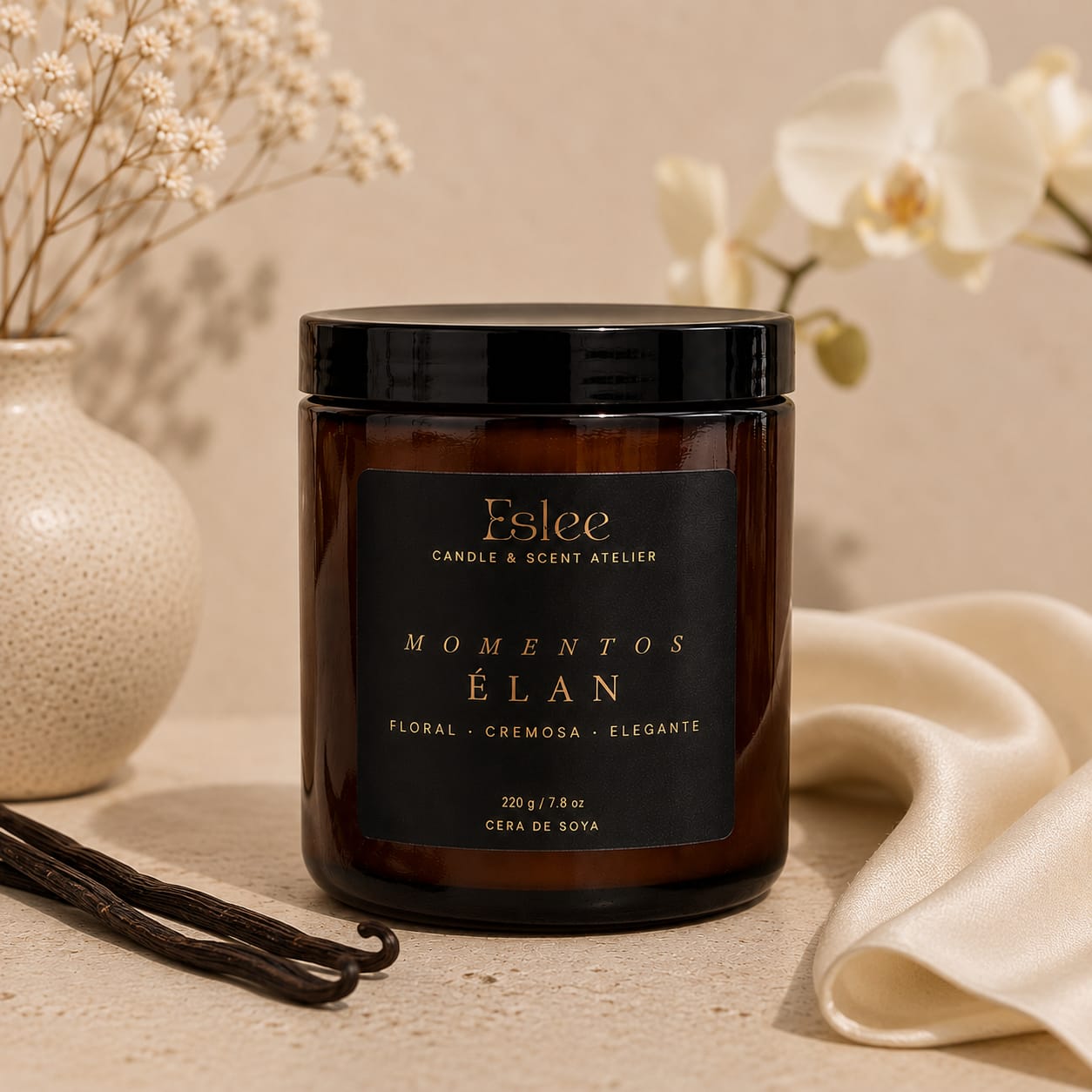 Élan · Vela Aromática de Soya · 220 g